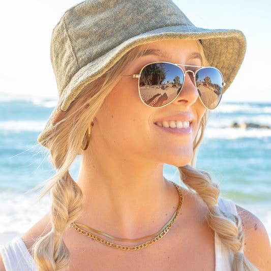 Naomi's Happy Place Shop - Wholesale Bucket Hat - Women's - CC Terry Cloth Bucket Hat13