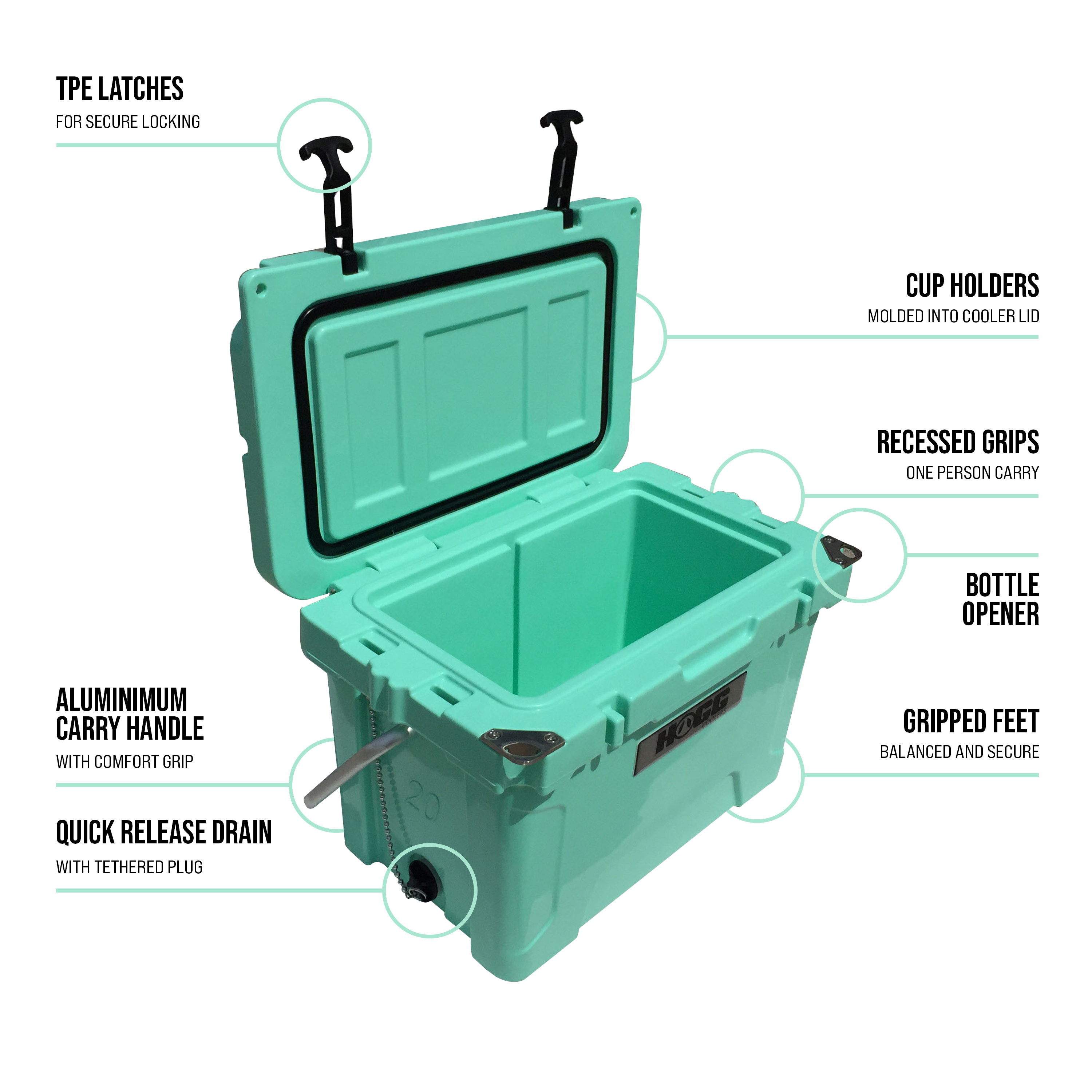 Hogg Outfitters - Wholesale Cooler/cooler bag - 20QT COOLER30