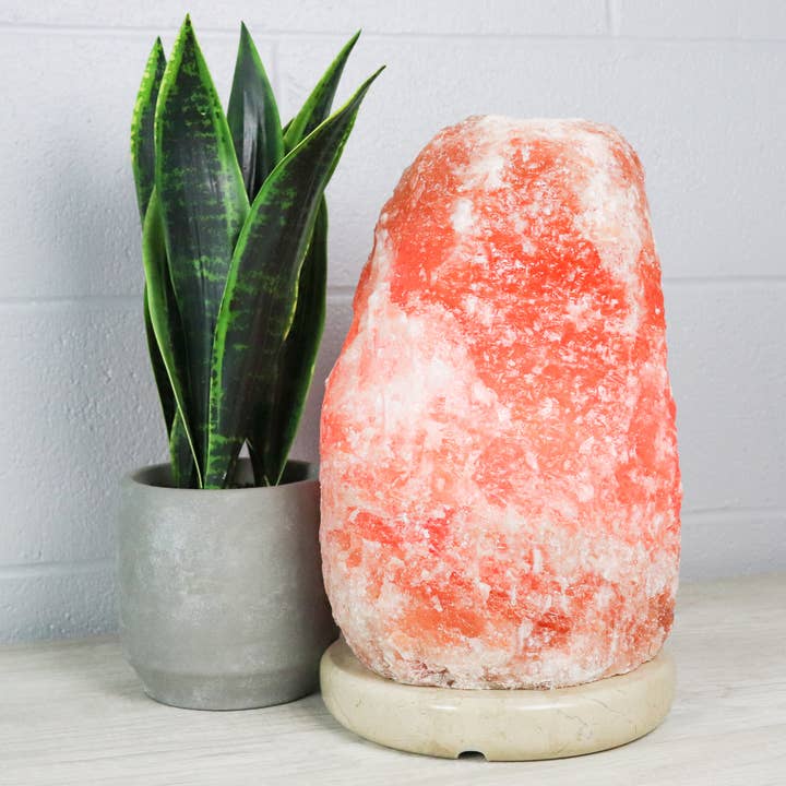 Natural PINK Himalayan Salt Lamp - 47-58 Lbs w/ Tavera Base and other Purchase Wholesale 47. Free Returns & Net 60 Terms on Faire trending on Faire.