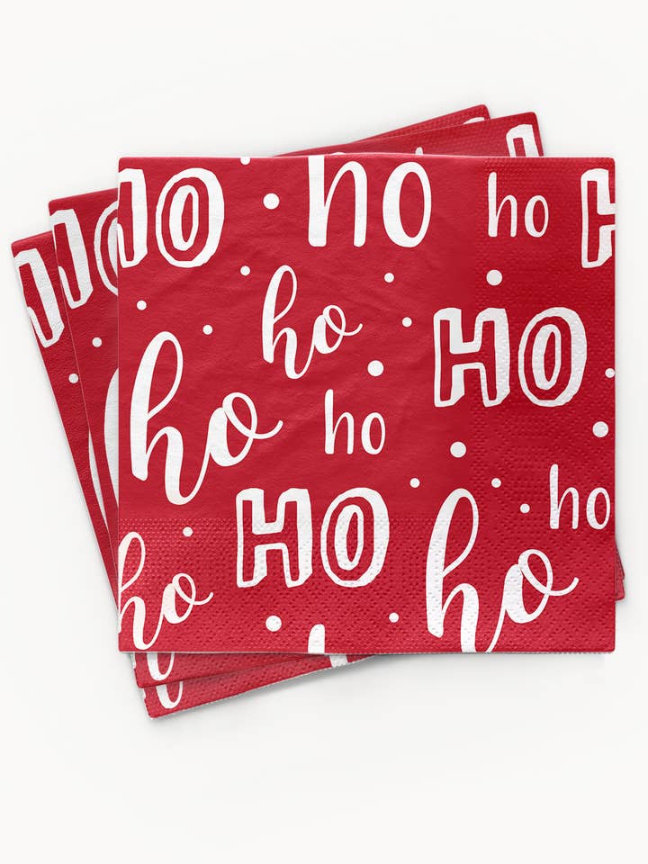 Serviette - Ho Ho Ho for wholesale by chic.mic