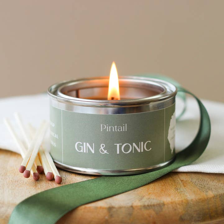 Gin & Tonic Paint Pot for wholesale by Pintail Candles | Avalon Home