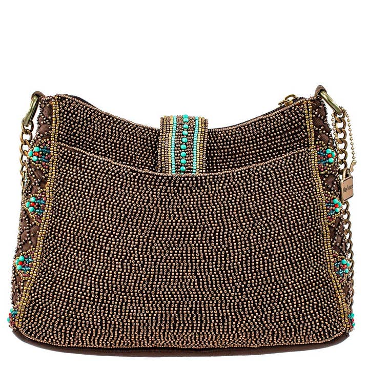 Mary Frances Accessories - Wholesale Crossbody Bag - Women's - Sway with Me Beaded Strands Southwestern Crossbody Handbag