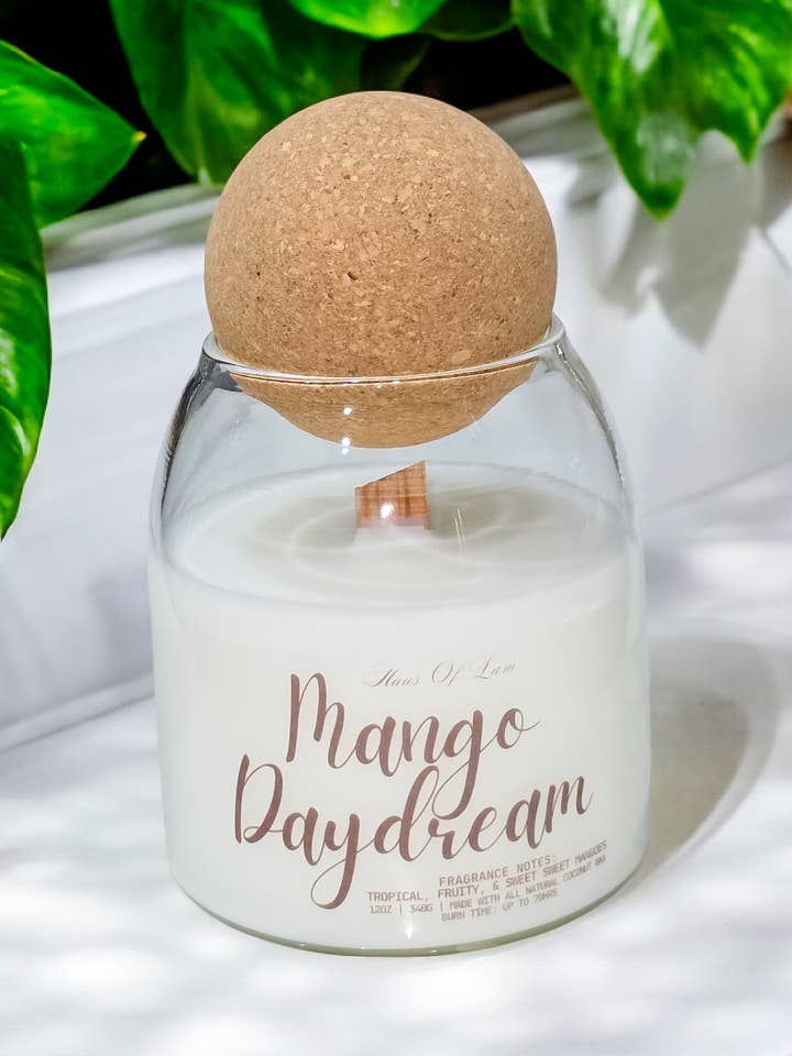 Mango Daydream Candle for wholesale by Haus Of Lam