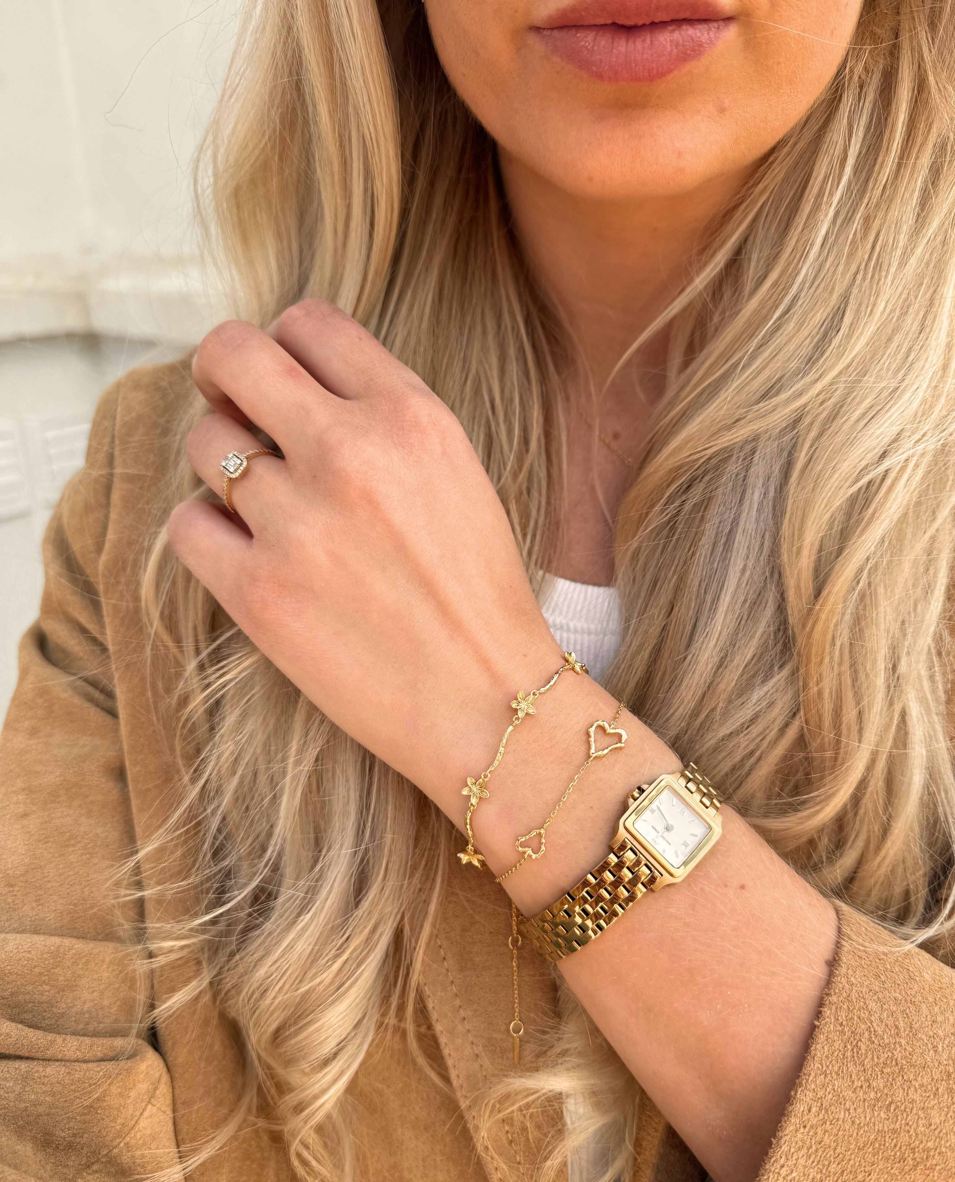 Nava Copenhagen - Wholesale Link & Chain Bracelet - Oahu Bracelet - Gold Plated5