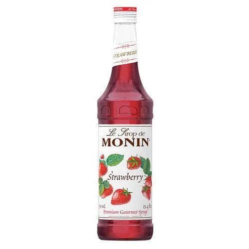 Trent Allen Gourmet Coffee - Wholesale Flavored Syrup - Monin Strawberry Syrup case of 121