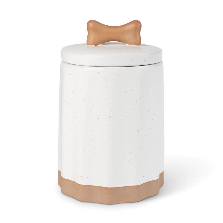 SPK BONE SCLPT TREAT JAR W EXP CLAY for wholesale by Petshop by Fringe Studio