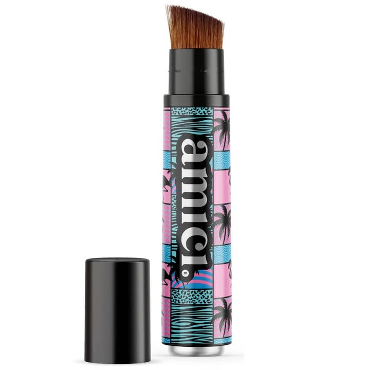 Refillable Brush Flamingo Fever for wholesale by AMICI Cosmetics