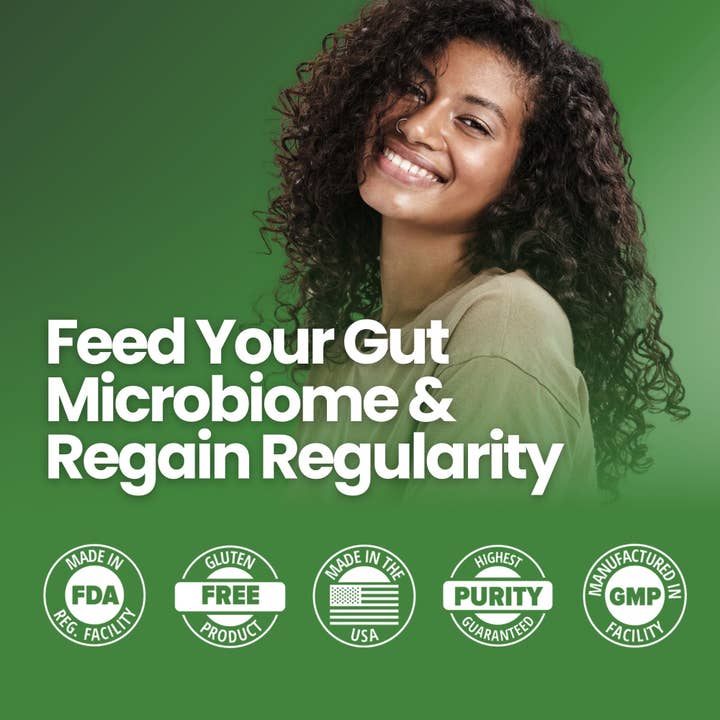 Layer Origin - Wholesale Oral Supplement/Vitamin - The Constipiotic Prebiotic Fiber for Constipation with HMO, GOS, Inulin FOS2