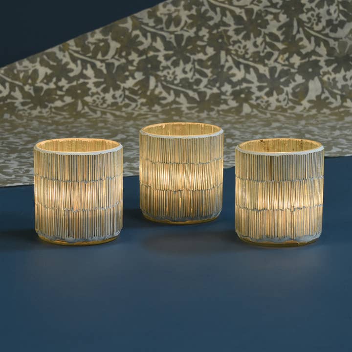 HomArt - Wholesale Candle Holder - Mosaic Glass Votive