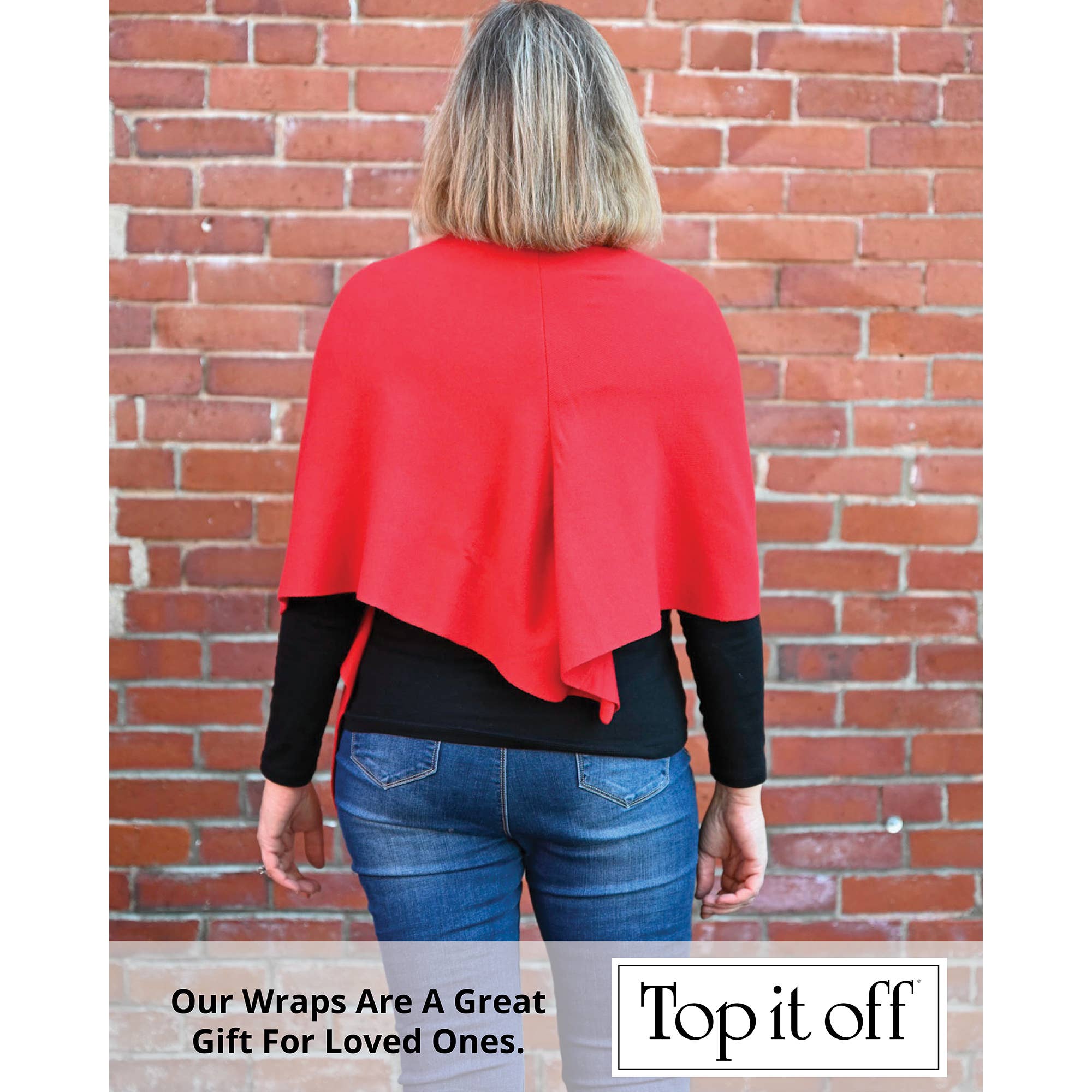Top It Off - Wholesale Wrap - Women's - Katie Knit Solid Keyhole Wrap-Soft & Stylish Shawl14
