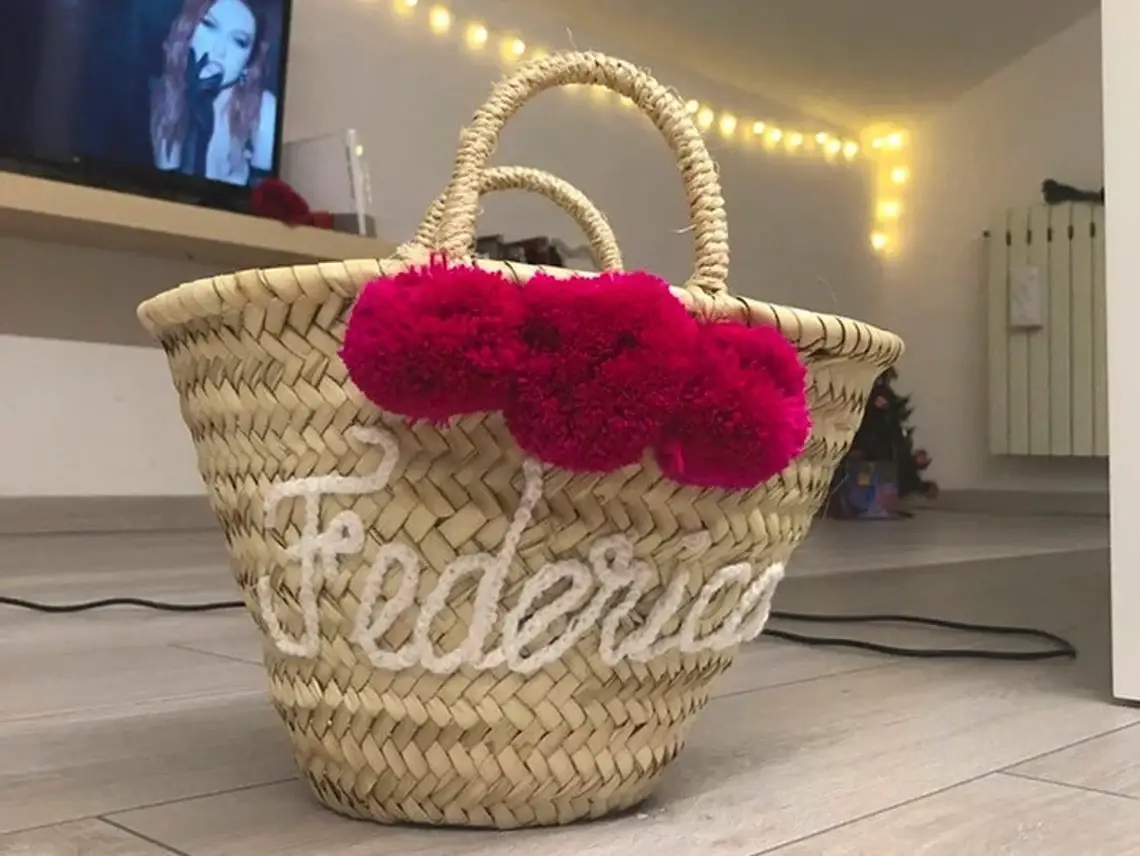 Moroccan Natural bazaar – Saco de presente por atacado – Bolsa Personalizada para Festa de Despedida de Solteira, Bolsa para Madrinhas2