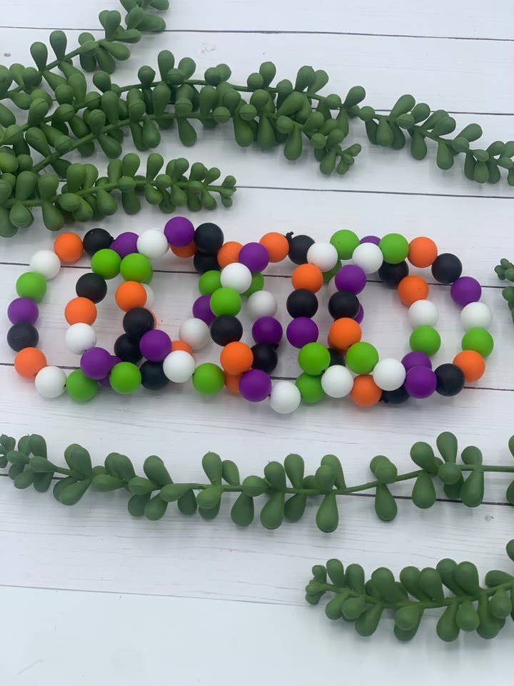 Silicone Halloween Bracelet for wholesale by Handmade Love Love Love