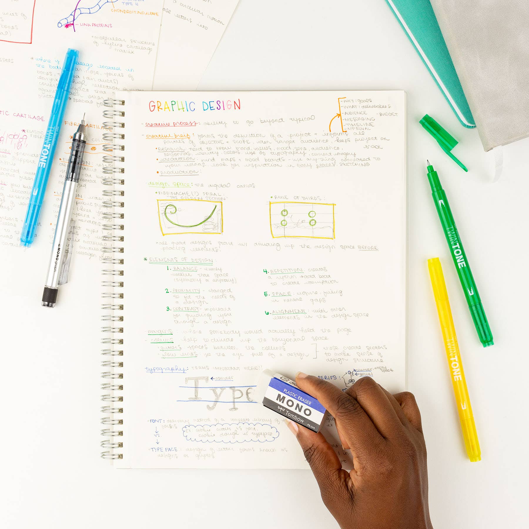 Tombow - Vente Gommes - Mono Gomme : Moyen - Boîte d'affichage de 30 pièces6