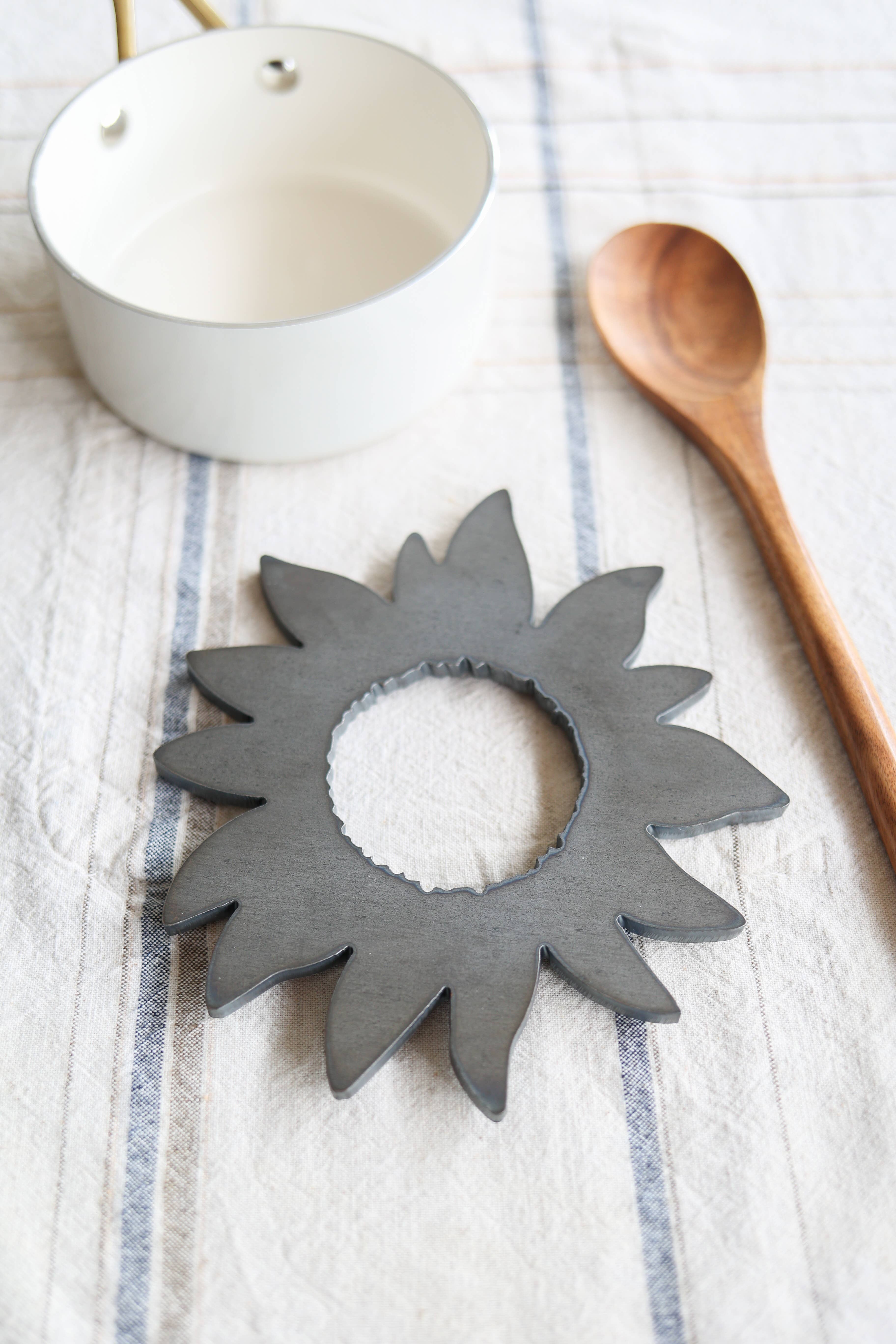 Highland Ridge  |  Handmade Home Decor - Wholesale Trivet - Sunflower Trivet Hot Plate Pot Holder2