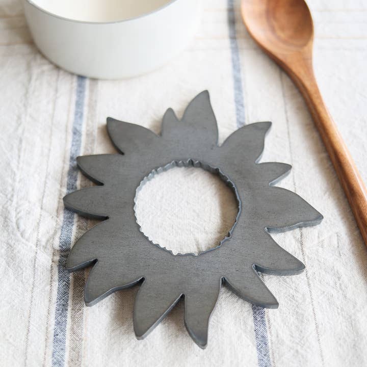 Highland Ridge | Handmade Home Decor - Wholesale Trivet - Sunflower Trivet Hot Plate Pot Holder2