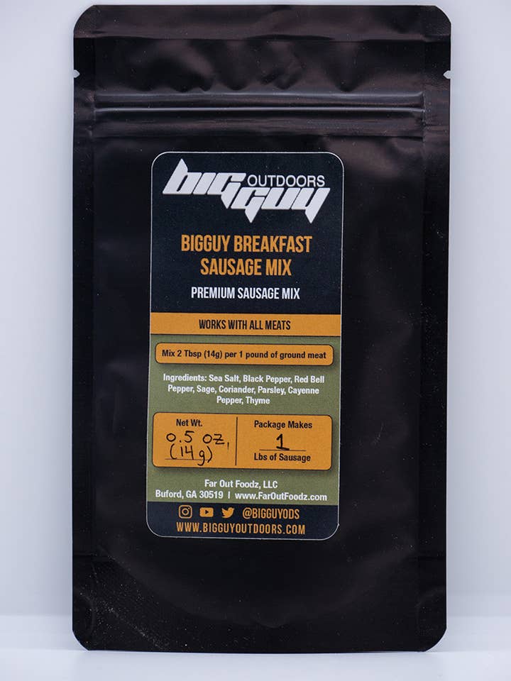 BigGuy Breakfast Sausage Mix - Sage for wholesale by Far Out Foodz