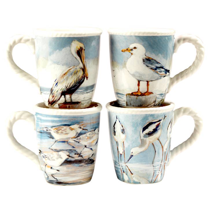Tasse Shorebirds 14 oz. 4 asst. pour la vente par Certified International
