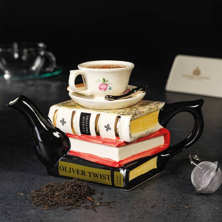 Books & Tea (Dickens) Full size for wholesale by Carters of Suffolk