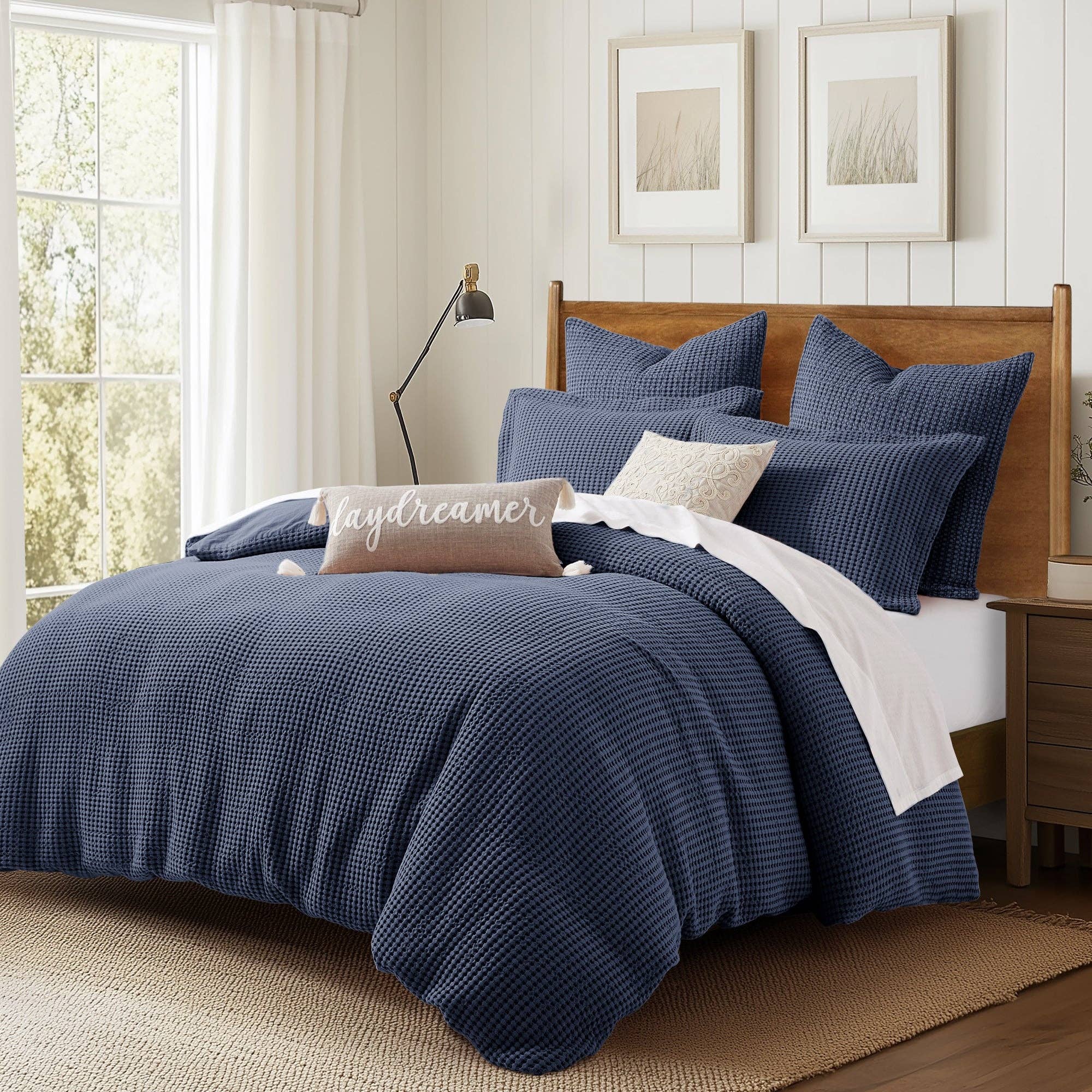 Levtex Home - Wholesale Bedding Set - Mills Waffle Duvet Set17