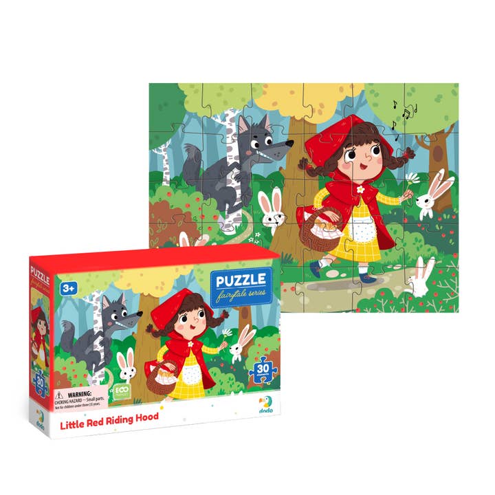 Kinderen & Peuters Klassieke Puzzel Sprookjesserie 30 stuks voor wholesale door DoDo Brand