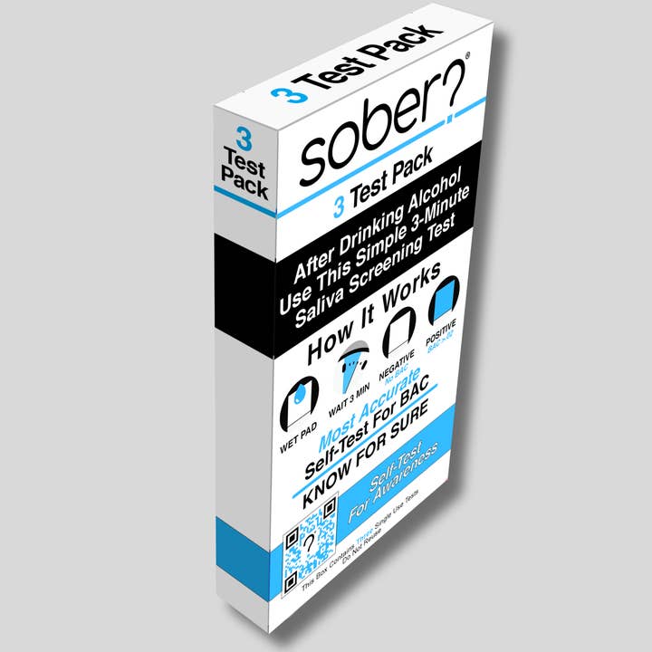 Sober Self-Test - Venta al por mayor Estantes de exposición de minoristas - Belleza y bienestar - Prueba de Sobriedad - Tiras de Prueba de Alcohol | Sober SD 24-38