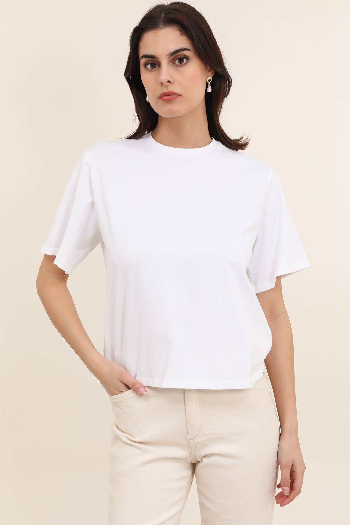 Daphnea – wholesale T-shirt – women's – 31727 BOXY SHIRT