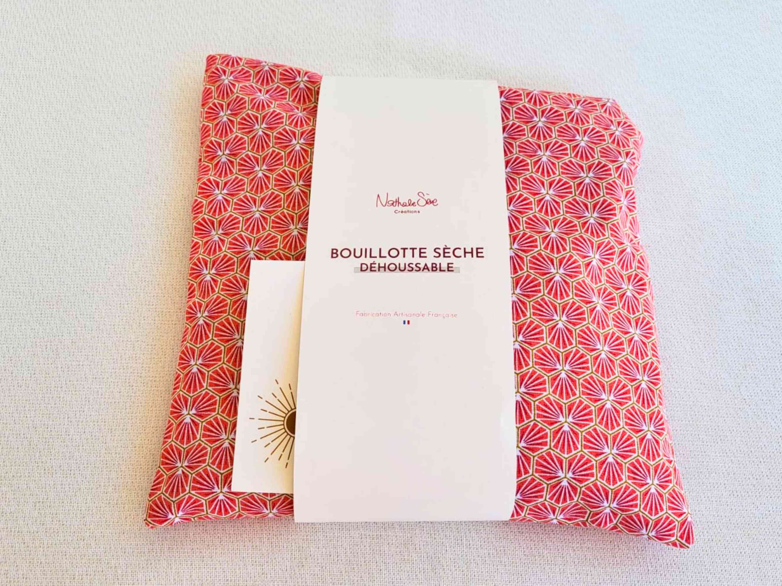 NS par Nathalie SEVE - Wholesale Hot/Cold Compress - Wheat, flax or cherry stone dry bottle with removable cover8