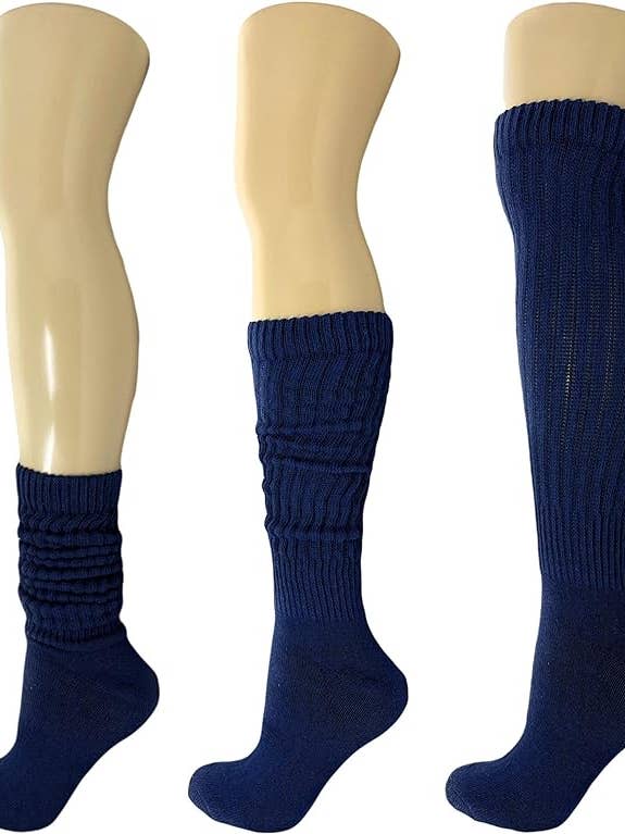 Mars Outlet Store LLC - Wholesale Socks - Women's - Cotton Slouch Boot Socks for Women Shoe Size 5 to 10 3 Pairs25