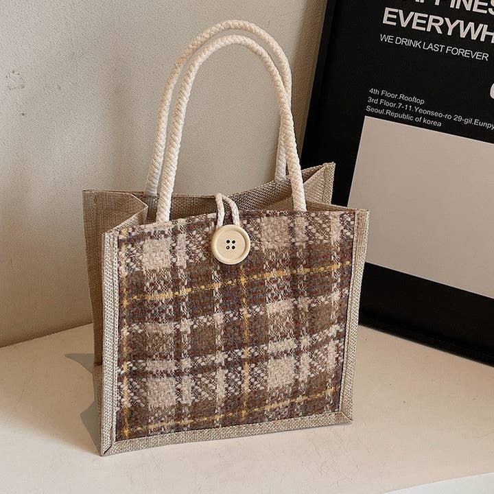 Plush Looks - Wholesale Tote Bag - Women's - Large Capacity Handbag Tote With Pendant1