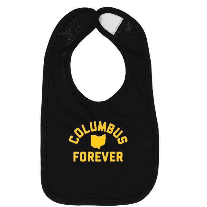 COLUMBUS FOREVER Bib for wholesale by Ohio TRUE