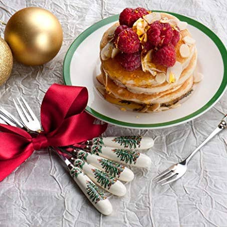 Portmeirion, Spode, Pimpernel, Nacthmann, Wrendale Designs - Wholesale Salad Plate - Spode Christmas Tree Set of 4 Salad Plates2