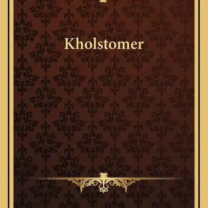 Books by splitShops - Wholesale Book - Adult - Kholstomer - Hardcover