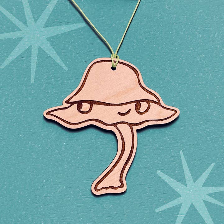 Ornement en forme de champignon ondulé pour la vente par Anna Totten