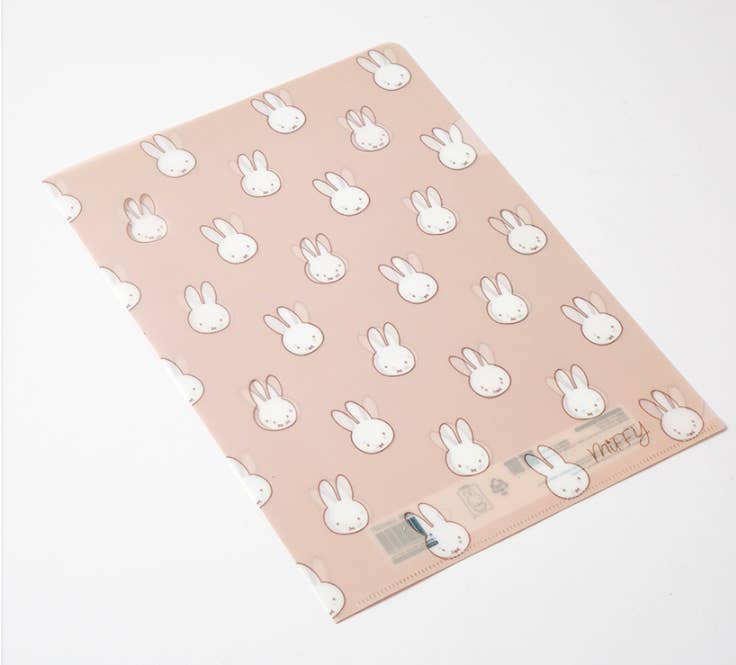 K-Wonderland - Vente Classeurs - Dossier Transparent A4 Miffy Papeterie Fantaisie0