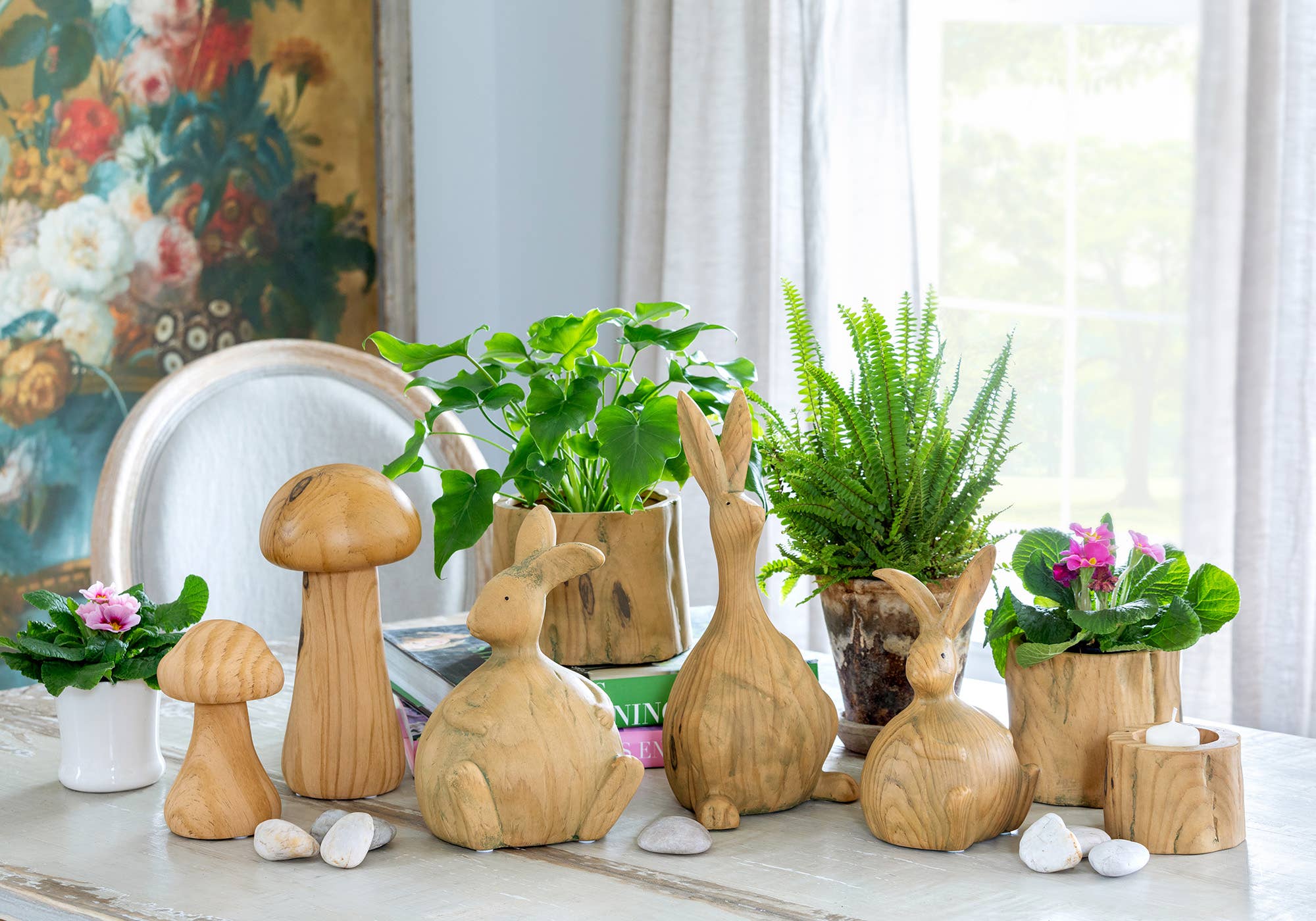 Park Hill Collection - Wholesale Decorative Figurine - Faux Bois Bella Bunny6