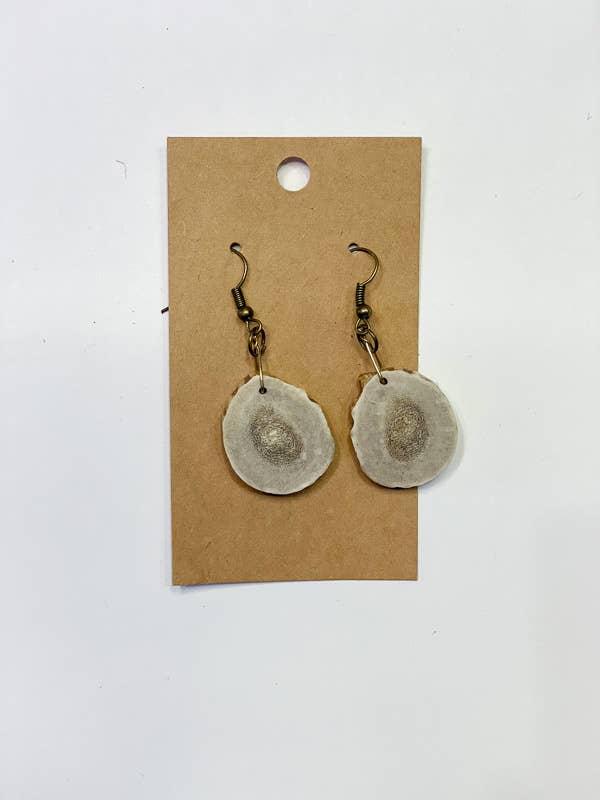 Brinco de chifre de veado por atacado de Drift Away Arts