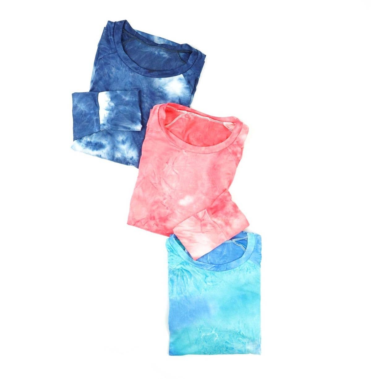 DM Merchandising - Wholesale Sleepwear Top - Women's - Hello Mello Dyes the Limit Long Sleeve Top Open Stock9