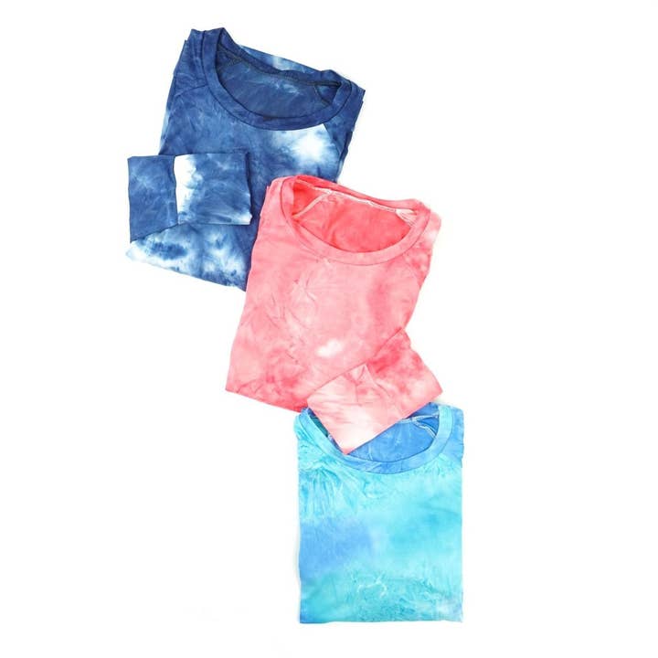 DM Merchandising - Wholesale Sleepwear Top - Women's - Hello Mello Dyes the Limit Long Sleeve Top Open Stock9