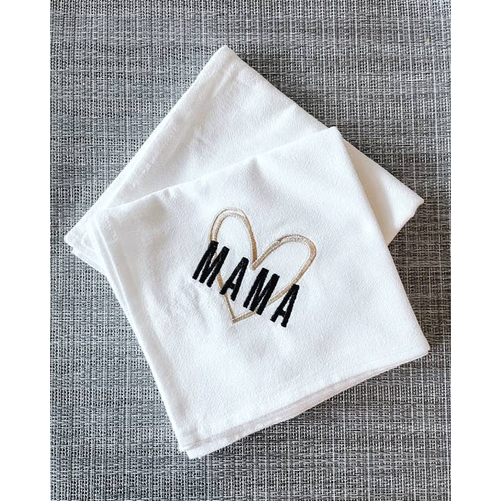 MAMA Tea Towel for wholesale by Made In Minn