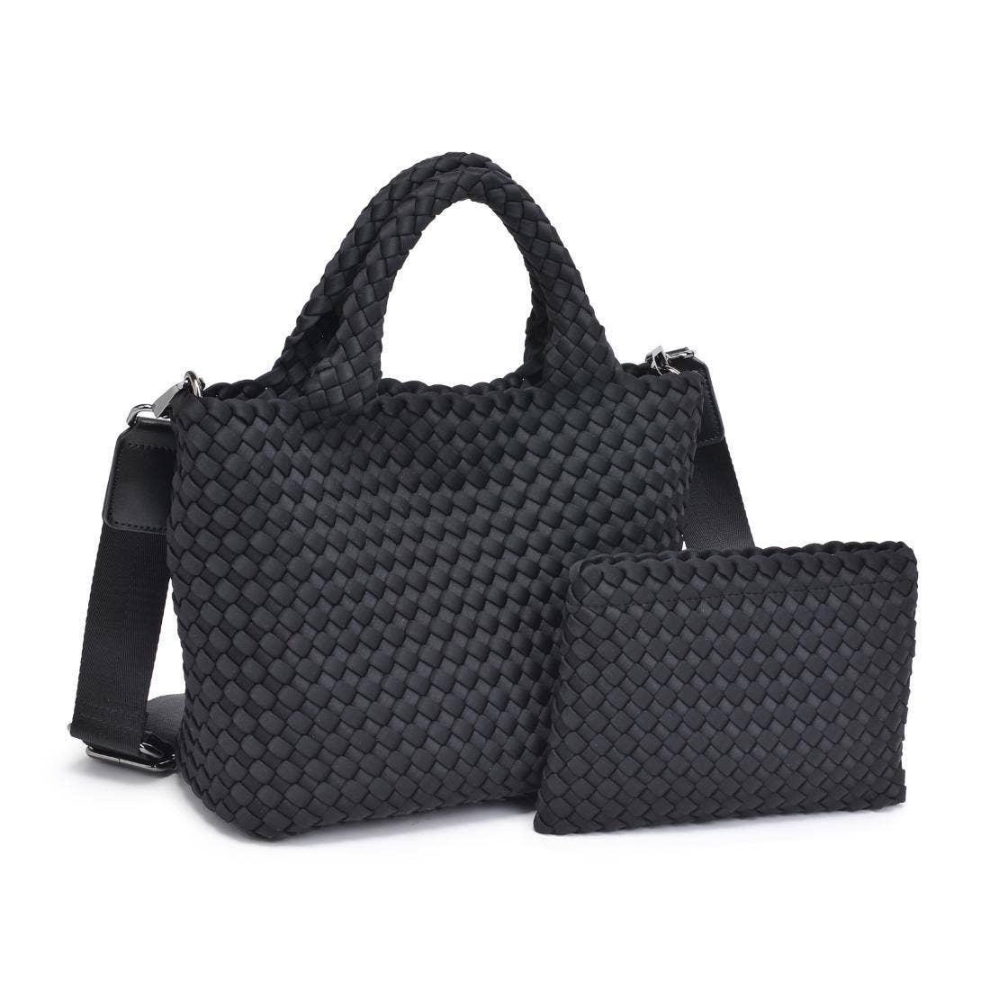 Sol and Selene - Vendita all'ingrosso Borsa a tracolla - Donna - Sky's The Limit Piccola Borsa a Tracolla in Neoprene Intrecciato5