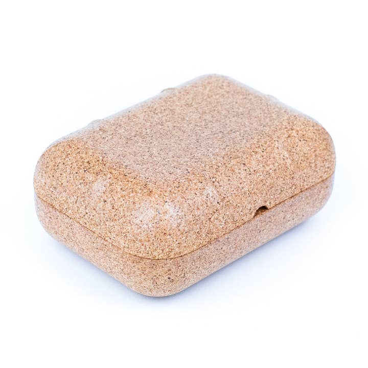 Waterproof Cork Soap Dish L-1050 for wholesale by Meninas Bonitas Cork