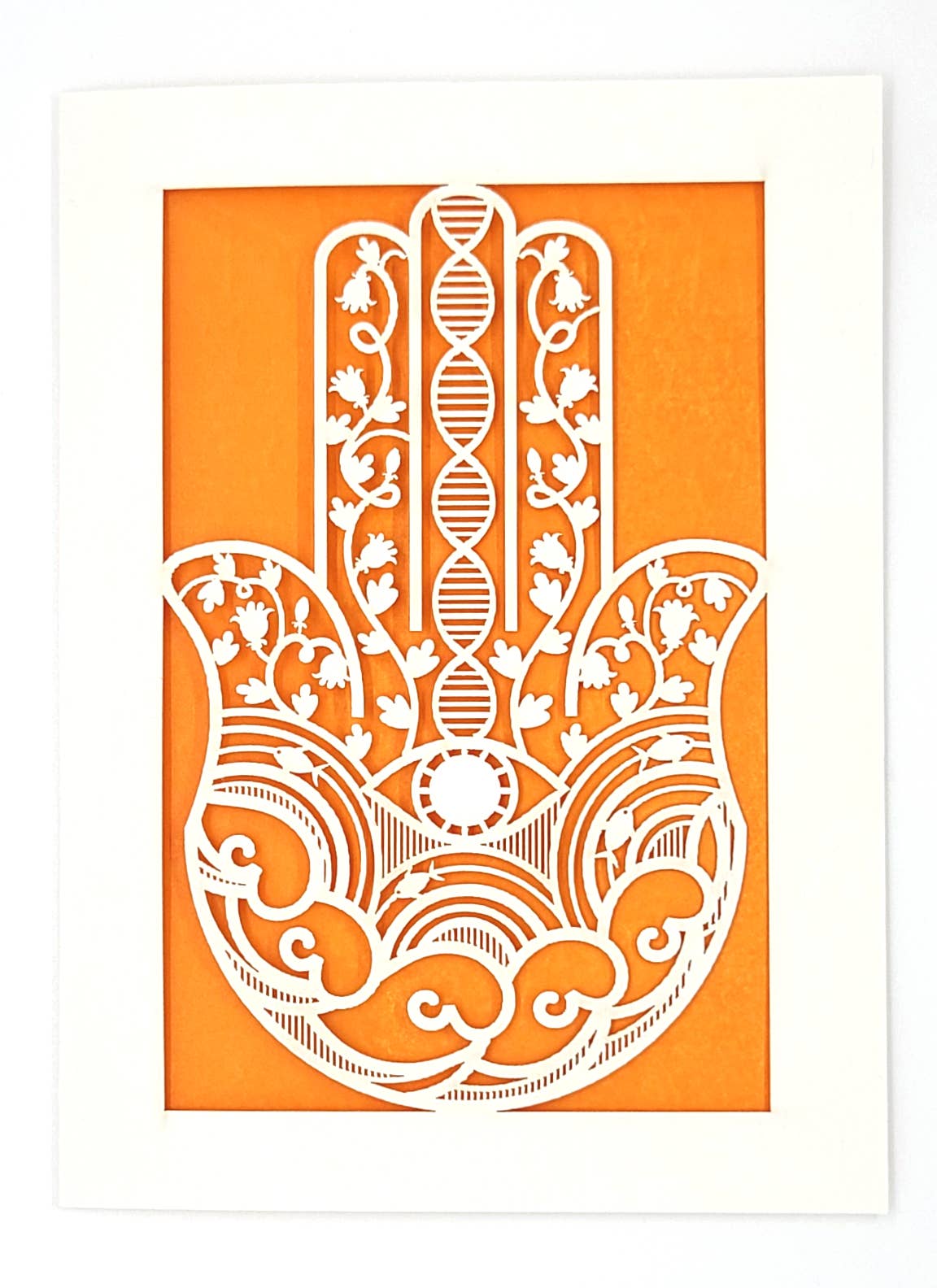 two hermanas - Wholesale Everyday Greeting Card - Hamsa Hand - hand of Fatima8