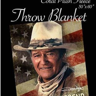 John Wayne Throw American Legend for wholesale by Ocean Peak Australia and New Zealand Pty Ltd