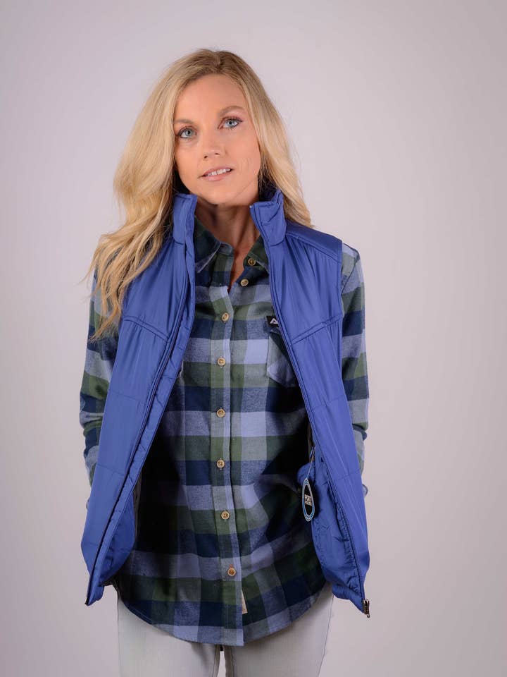 Taylor Puffy Vest for wholesale by Angry Bear Apperal