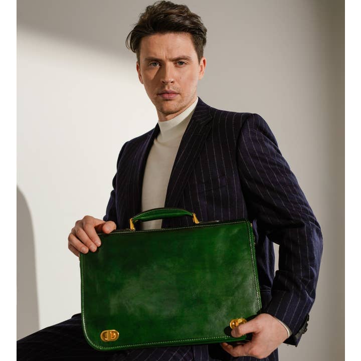 Time Resistance - Venta al por mayor Bolsa de portátil - Hombre - Maletín de Cuero para Portátil - Ilusiones38