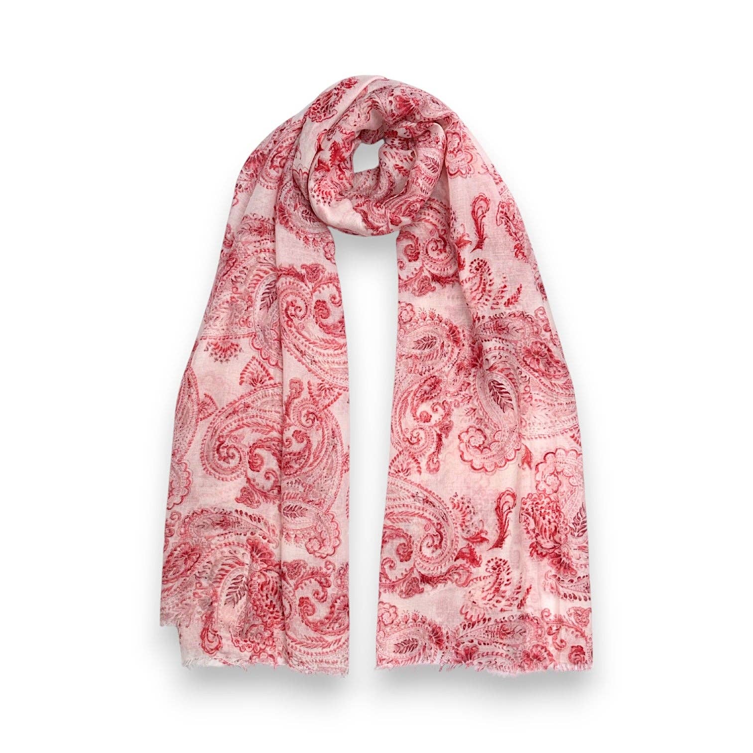 Lili Scarves (US Duty Free) – wholesale Scarf – Women's – Paisley Print Scarf16