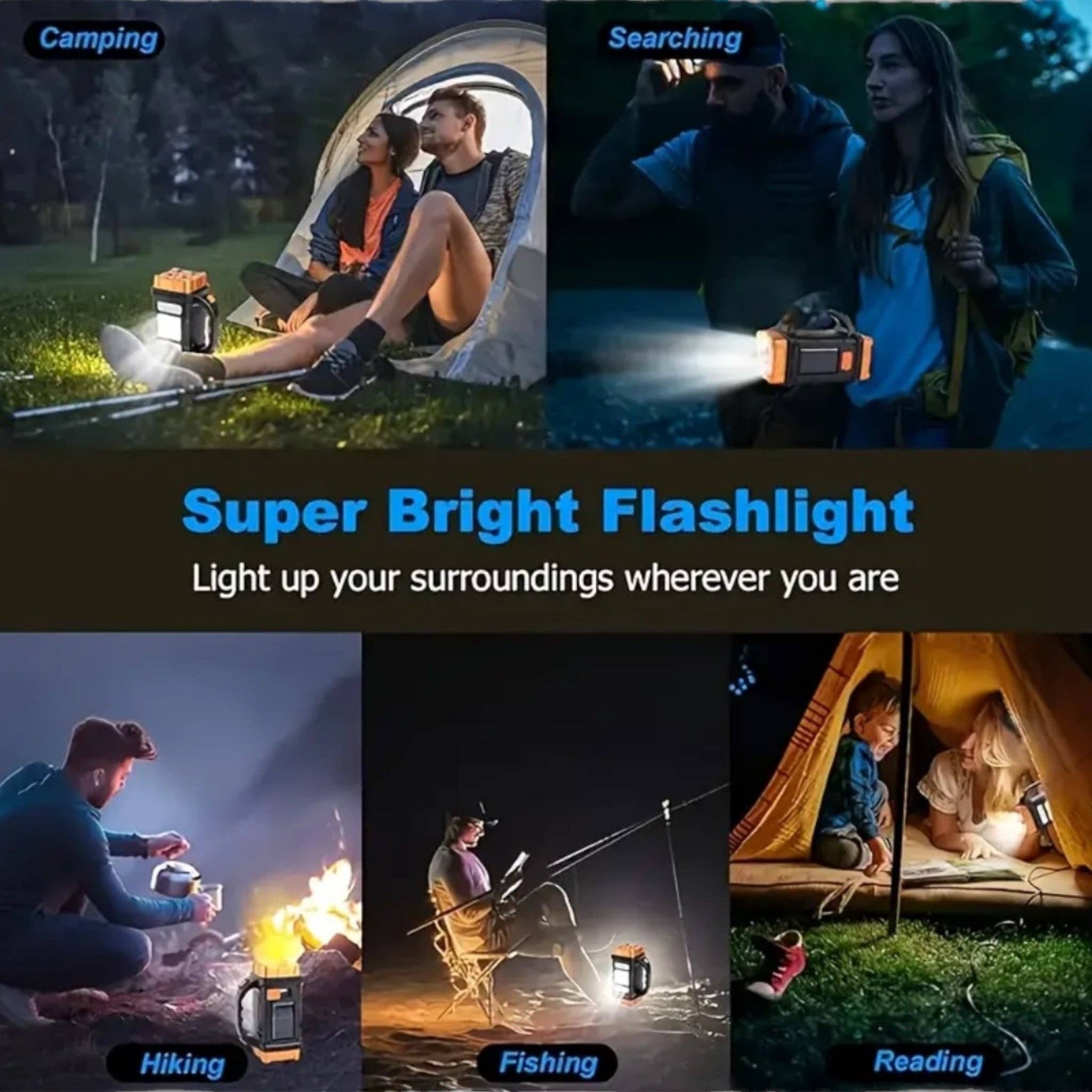 Kinky Pleasure - Wholesale Portable Charger - SolarFish - T120 - Solar Lamp with USB Charging7