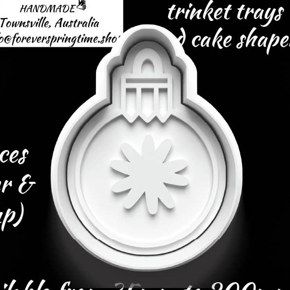 JULgranskulor (h) Skärare och präglingsstämpel: Konst, Bakning, Hantverk för wholesale av Forever Springtime