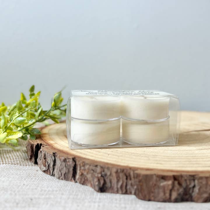 My Country Story - Wholesale Tea Light Candles - New Hampshire Woods Tea Light Candles - Set of 4