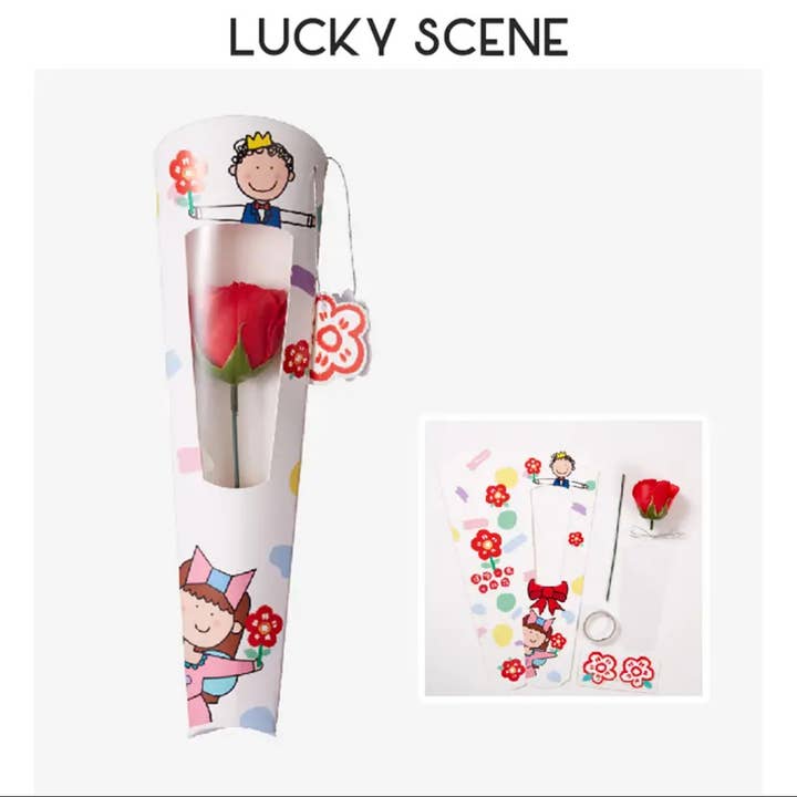 Q&C Distribution – Großhandel Bastelset – Kinder – Bastelset Bastelspielzeug Bastelpapier Blumen (3+)